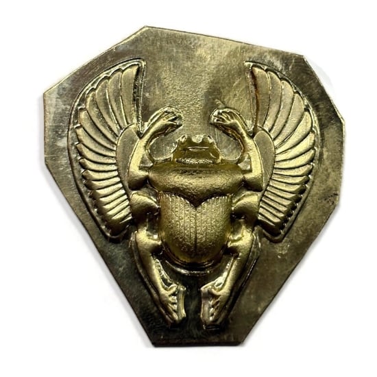 Picture of Brass Stamping Egyptian Revival Beetle