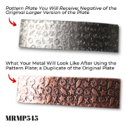 Picture of Mini Pattern Plate MRMP455 Rebel Paint