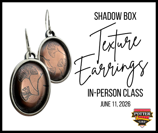 Picture of Class - Shadowbox Texture Earrings - June 11th, 2026