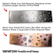 Picture of Mini Pattern Plate MRMP260 Scattered Suns