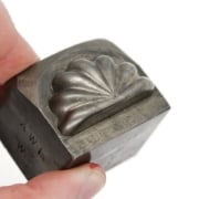 Picture of Impression Die Half Scalloped Concho