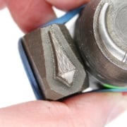 Picture of Impression Die Obsidian Textures Earring Shot Plate