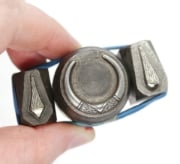 Picture of Impression Die Obsidian Textures Earring Shot Plate