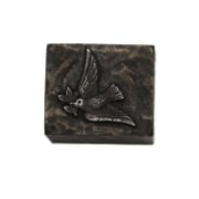 Picture of Impression Die Dove with Leaves