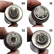 Picture of Impression Die Mystery Shot Plate: Six Silveri Hoops