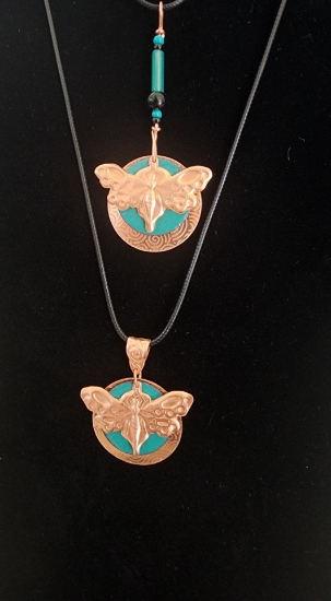 Picture of Class - Copper Enamel Pendant Necklace - March 20th, 2026