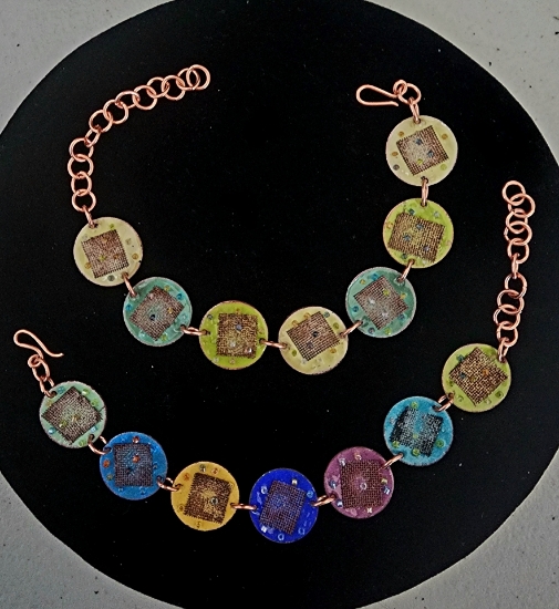 Picture of Class - Copper Enamel Bracelet - April 17th, 2026