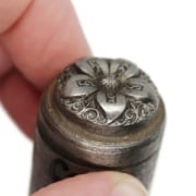 Picture of Impression Die Czech Glass Boho Flower