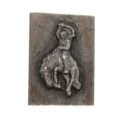Picture of Impression Die Horse & Cowboy with Sabre