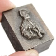 Picture of Impression Die Horse & Cowboy with Sabre