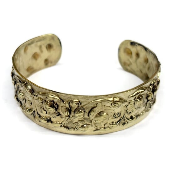 Picture of Brass Belle Buds & Leaves Cuff