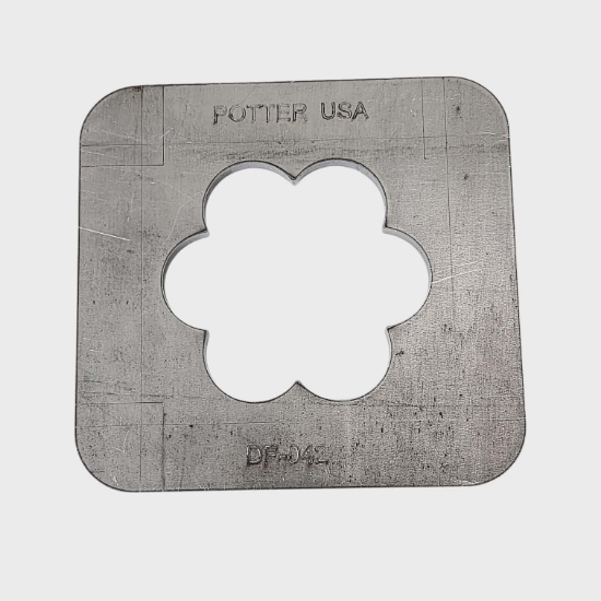 Picture of Dish Former Silhouette Die - Six Petal Flower