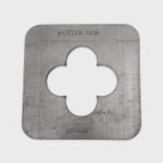 Picture of Dish Former Silhouette Die - Four Petal Flower