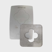 Picture of Dish Former Silhouette Die - Four Petal Flower
