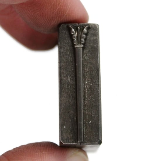 Picture of Impression Die Delicate Scaled Half Ring