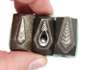 Picture of Impression Die Chevron Earring Trio
