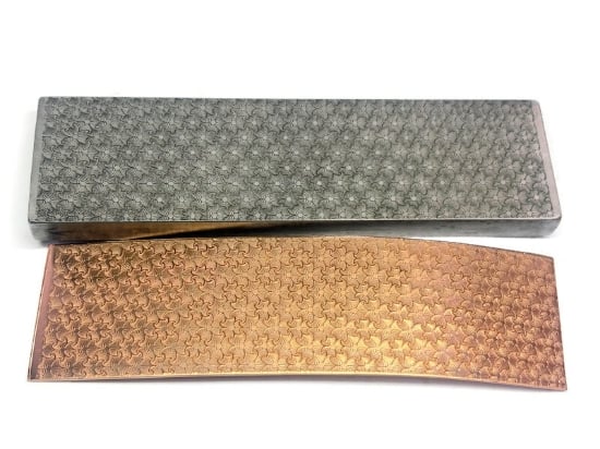 Picture of Copper Pattern Fox Coral Tesselation