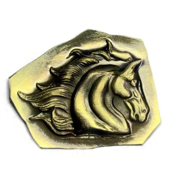 Picture of Brass Stamping Ian the Horse