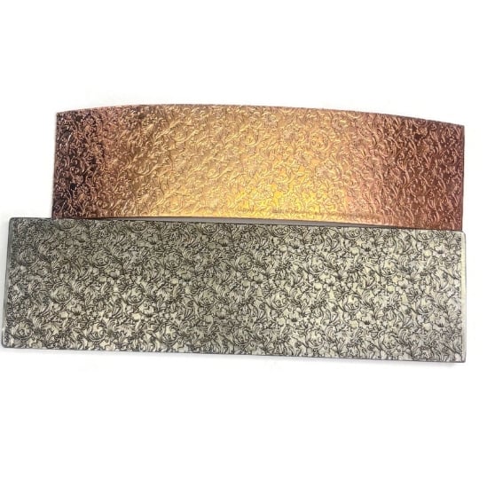 Picture of Copper Pattern Flowy Leaves