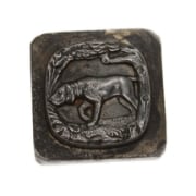 Picture of Impression Die Forest Frame with Hound