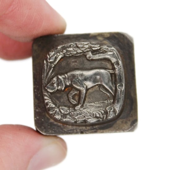 Picture of Impression Die Forest Frame with Hound