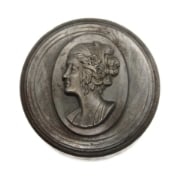 Picture of Impression Die Cameo Woman with Pinned Curls