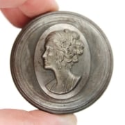 Picture of Impression Die Cameo Woman with Pinned Curls