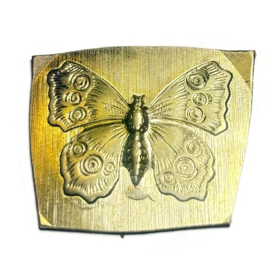 Picture of Brass Stamping Hypnotizing Butterfly