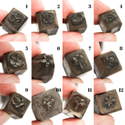 Picture of Impression Die Miniature Flowers Mystery Shot Plate