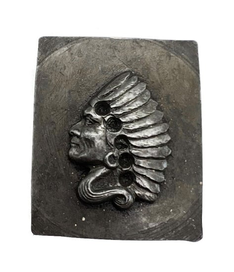Picture of Impression Die Native American with Stones