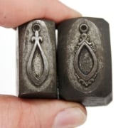 Picture of Impression Die French Marquise Earring Pair