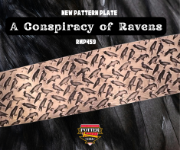 Picture of Pattern Plate RMP459 A Conspiracy of Ravens
