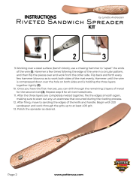 Picture of Riveted Sandwich Spreader Kit
