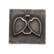 Picture of Impression Die Cabochon Leaves Link