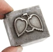 Picture of Impression Die Cabochon Leaves Link