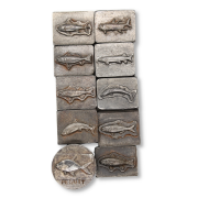 Picture of Impression Die Gone Fishing Mystery Shot Plate