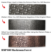 Picture of Pattern Plate RMP460 Mushroom Forest
