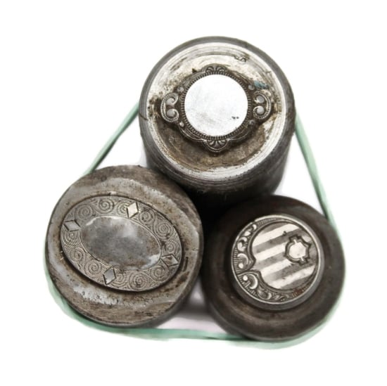 Picture of Impression Die Engraved Buttons & Tops