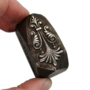 Picture of Impression Die Gilded Fronds Drop