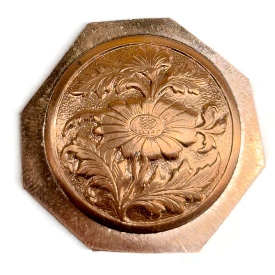 Picture of Copper Stamping Flowers & Leaves