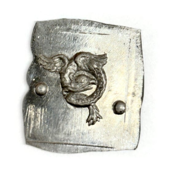 Picture of Silver Stamping Baby Dragon