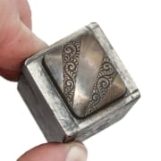 Picture of Impression Die Foggy Rays Locket