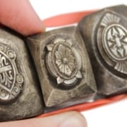 Picture of Impression Die French Cuff Links Shot Plate