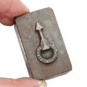 Picture of Impression Die Arrow Through Mosaic Ring