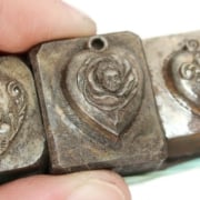 Picture of Impression Die Whiting & Davis Heart Charms Shot Plate