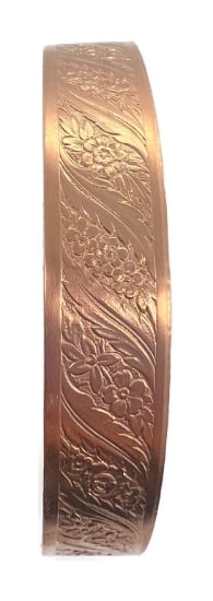 Picture of NEW Morrow Floral Garden Ribbon Pattern Copper Wire CFW347