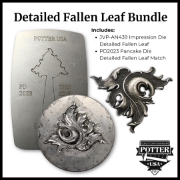 Picture of Detailed Fallen Leaf Impression Die JVP-AN349 + Pancake Die 2023 Bundle