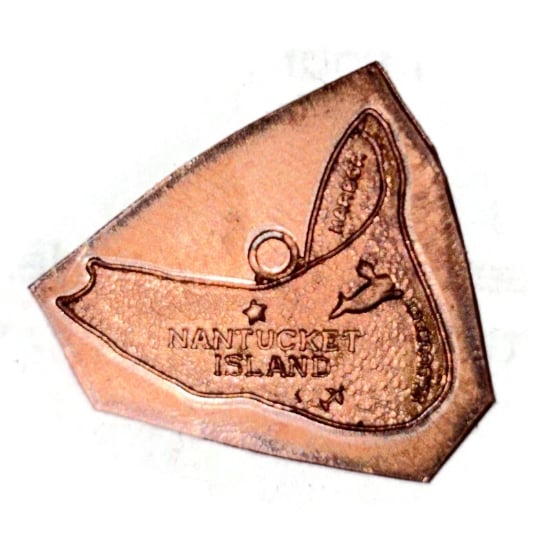 Picture of Copper Stamping Nantucket Island Charm