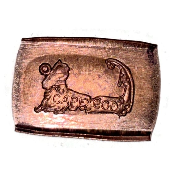 Picture of Copper Stamping Cape Cod Charm