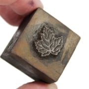 Picture of Impression Die Enamel Maple Leaf
